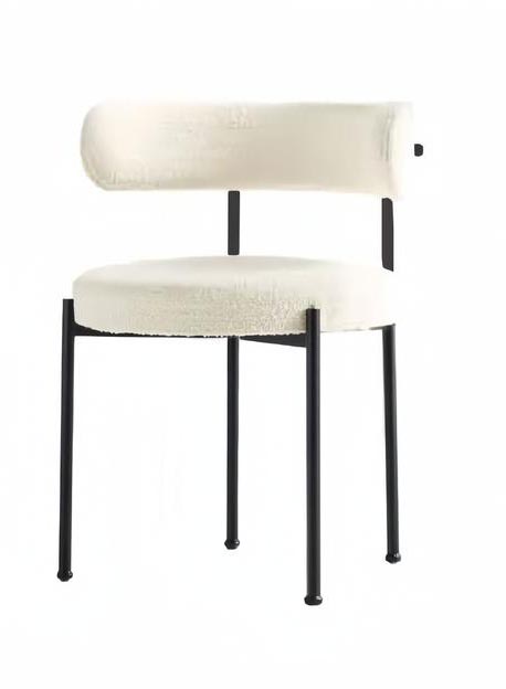 Moderne Polsterstuhl Design Stuhl Weiß Edelstahl Esszimmer Luxus Möbel von JV Möbel