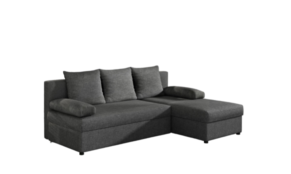 Moderne Schlafsofa Couch Polster Ecksofa Garnitur Bettfunktion Ecke Sofort von JV Möbel