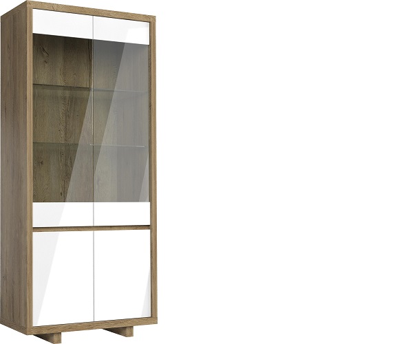 Moderne Vitrine Kommoden Vitrinen Kommode Vitrinenschrank Glas Schrank Schränke von JV Möbel