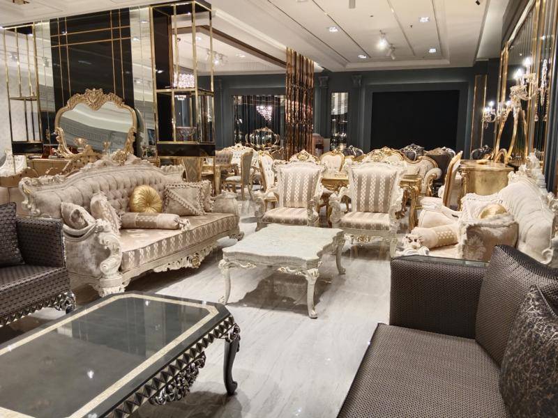 Moderne Wohnzimmer Set Zwei Stilvollen Set 3 Sitzer Sofas Designer Sessel von JV Möbel