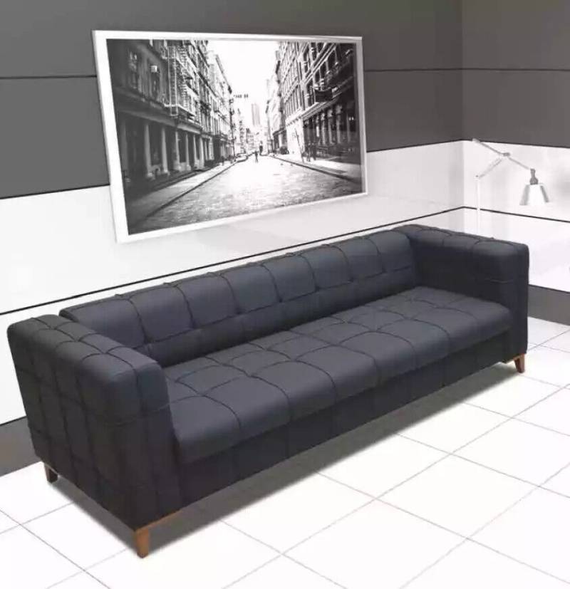 Moderner Dreisitzer Luxus Arbeitszimmermöbel Stilvolle Couch Wohnzimmer von JV Möbel
