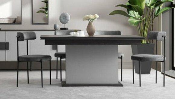 Moderner Esstisch Esszimmertisch Ausziehbarer Tisch Esszimmer Holz Möbel von JV Moebel