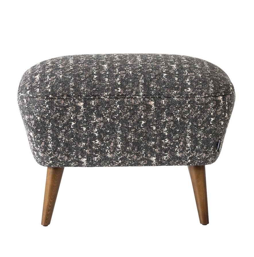 Moderner Hocker Fußhocker Polstermöbel Sitzhocker Grauer Sitzer Neu von JV Möbel