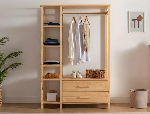 Moderner Holz Kleiderständer Garderobenständer Flur Edle Kleiderstange Moderner Holz Kleiderständer Garderobenständer Flur Edle Kleiderstange von JV Moebel