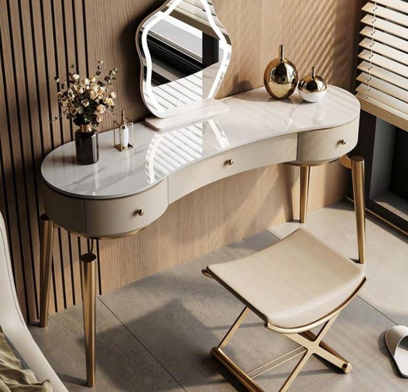 Moderner Schminktisch Schlafzimmer Möbel Frisierkommode 3x Schubladen von JV Möbel