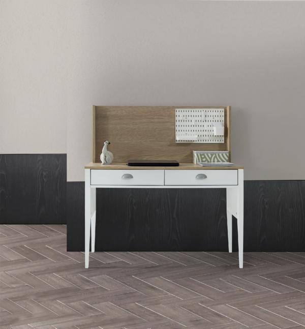 Moderner Schreibtisch Ablageflächen Stilvolles Design Weiß Büro Kinderzimmer Moderner Schreibtisch Ablageflächen Stilvolles Design Weiß Büro Kinderzimmer von JV Möbel