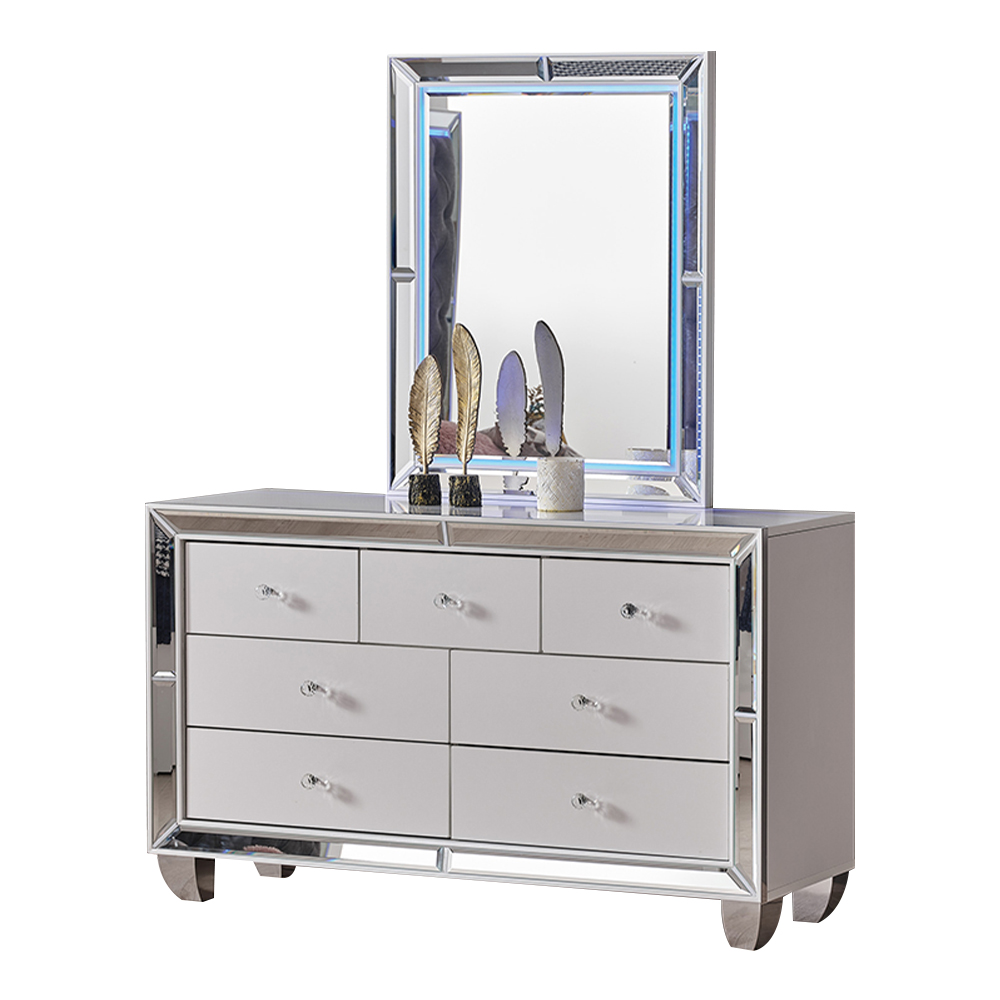 Moderner Weißer Schminktisch Designer Frisiertisch Schlafzimmer Möbel von JV Möbel