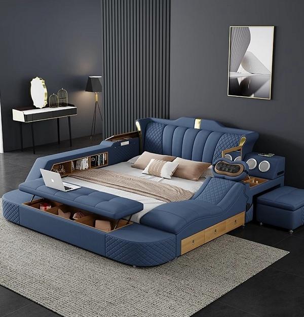 Multifunktion Betten Bett Sofa Funktionsbett Schlafzimmer Doppelbett All in One von JV Möbel