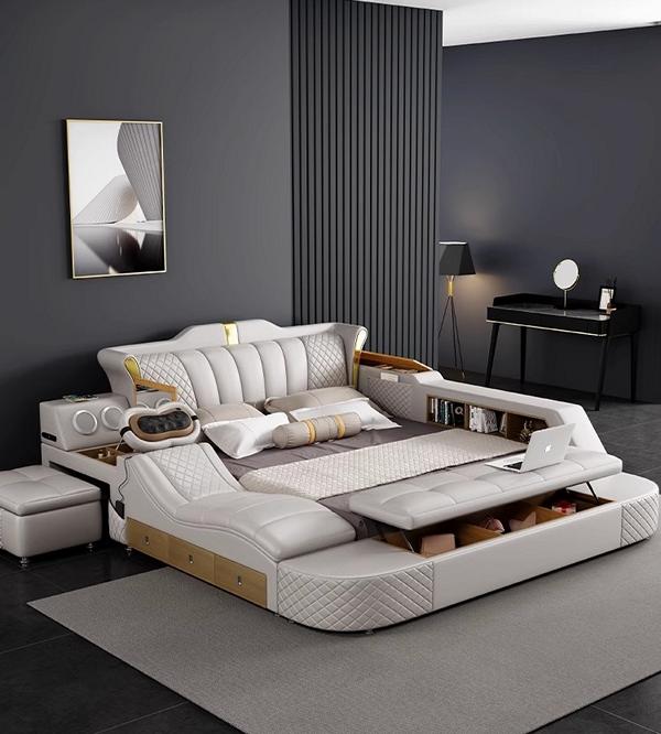 Multifunktion Betten Bett Sofa Schlafzimmer Doppelbett All in One Funktionsbett von JV Möbel