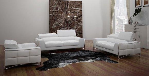 Multifunktions Ledercouch Sitz Polster Wohnzimmer Leder Garnitur Sofa von JV Möbel