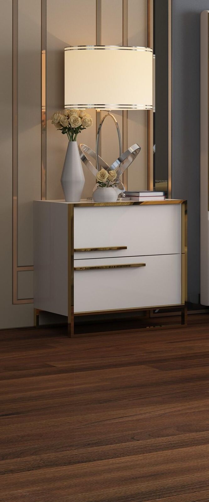 Nacht Konsole Tisch Beistell Schlafzimmer Kommode Tische Konsolen Design Schrank Nacht Konsole Tisch Beistell Schlafzimmer Kommode Tische Konsolen Design Schrank von JV Möbel