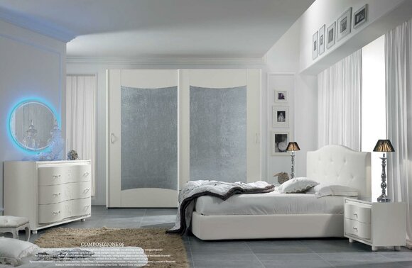 Nachttisch Design Italienische Möbel Nachttische Holz Schlafzimmer Stil MobilPiu von JV Möbel