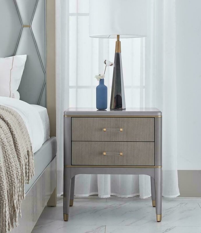 Nachttisch Konsole Beistell Schlaf Designer Zimmer Tische Konsolen Nacht Nachttisch Konsole Beistell Schlaf Designer Zimmer Tische Konsolen Nacht von JV Möbel