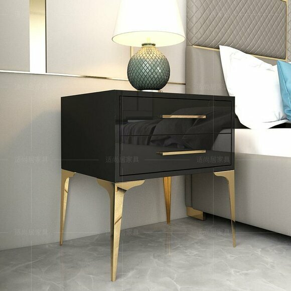 Nachttisch Konsole Beistell Schlaf Designer Zimmer Tische Konsolen Nacht Nachttisch Konsole Beistell Schlaf Designer Zimmer Tische Konsolen Nacht von JV Möbel