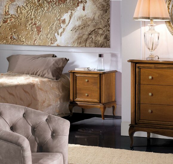 Nachttisch Konsolen Schlafzimmer Beistelltisch Modernes Design Möbel braun Nachttisch Konsolen Schlafzimmer Beistelltisch Modernes Design Möbel braun von JV Möbel