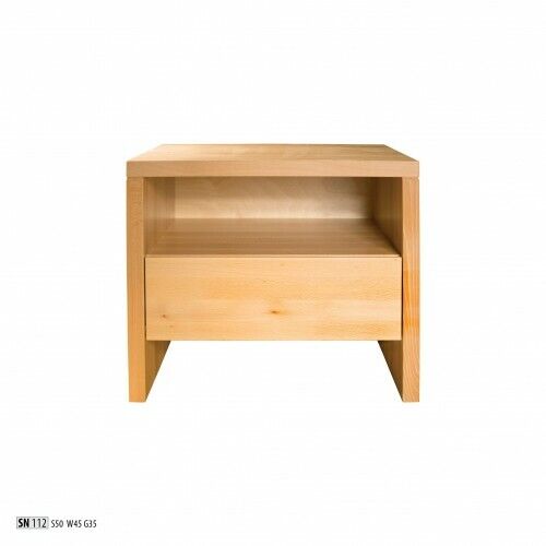 Nachttisch Nachttisch Nachttisch Kommode 1 Schublade echtes handgefertigtes Holz von JV Möbel