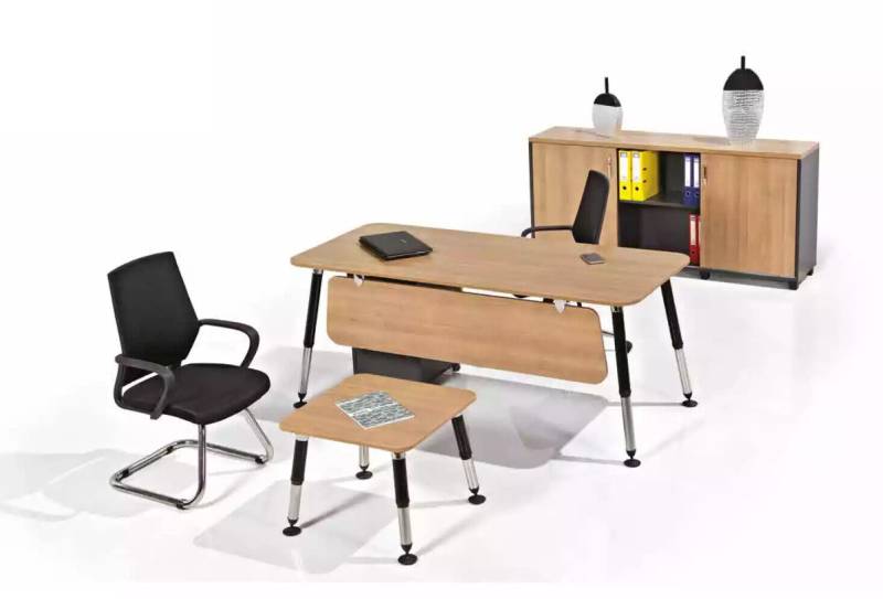 Office Garnitur Luxus Büromöbel Schreibtisch Büroschrank Komplettes Set 3tlg von JV Möbel