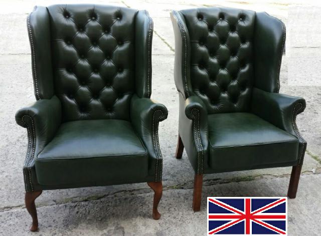 Ohrensessel Chesterfield Ledersessel Sessel Textil Leder Couch Sofa LAGERWARE! Ohrensessel Chesterfield Ledersessel Sessel Textil Leder Couch Sofa LAGERWARE! von JV Möbel