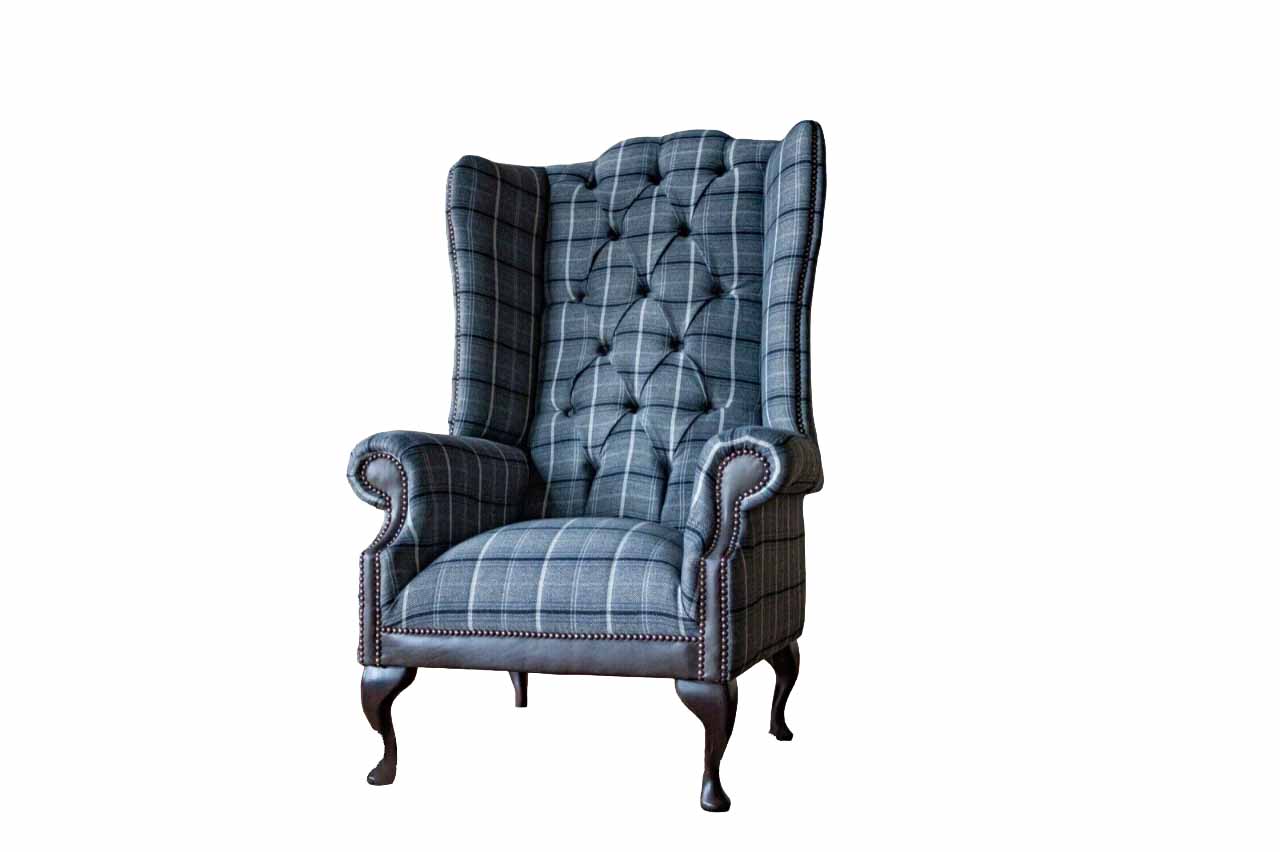 Ohrensessel Chesterfield Sessel Couch 1 Sitzer Sofa Textil Couchen Stoff Ohrensessel Chesterfield Sessel Couch 1 Sitzer Sofa Textil Couchen Stoff von JV Möbel