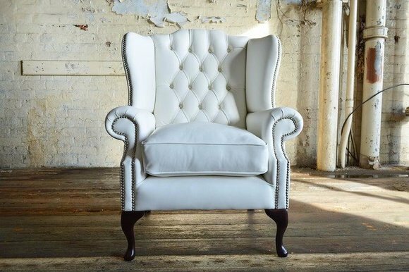 Ohrensessel Chesterfield Sessel Fernseh Couch 1 Sitzer Sofa Textil Couchen von JV Möbel
