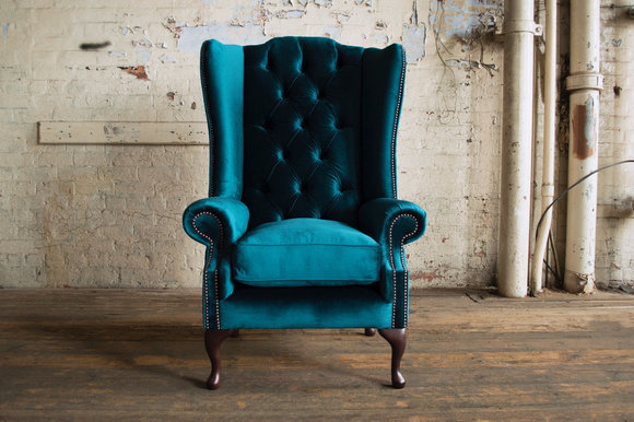 Ohrensessel Sessel Fernseh Design Polster Sofa Couch Chesterfield Ohrensessel Sessel Fernseh Design Polster Sofa Couch Chesterfield von JV Möbel