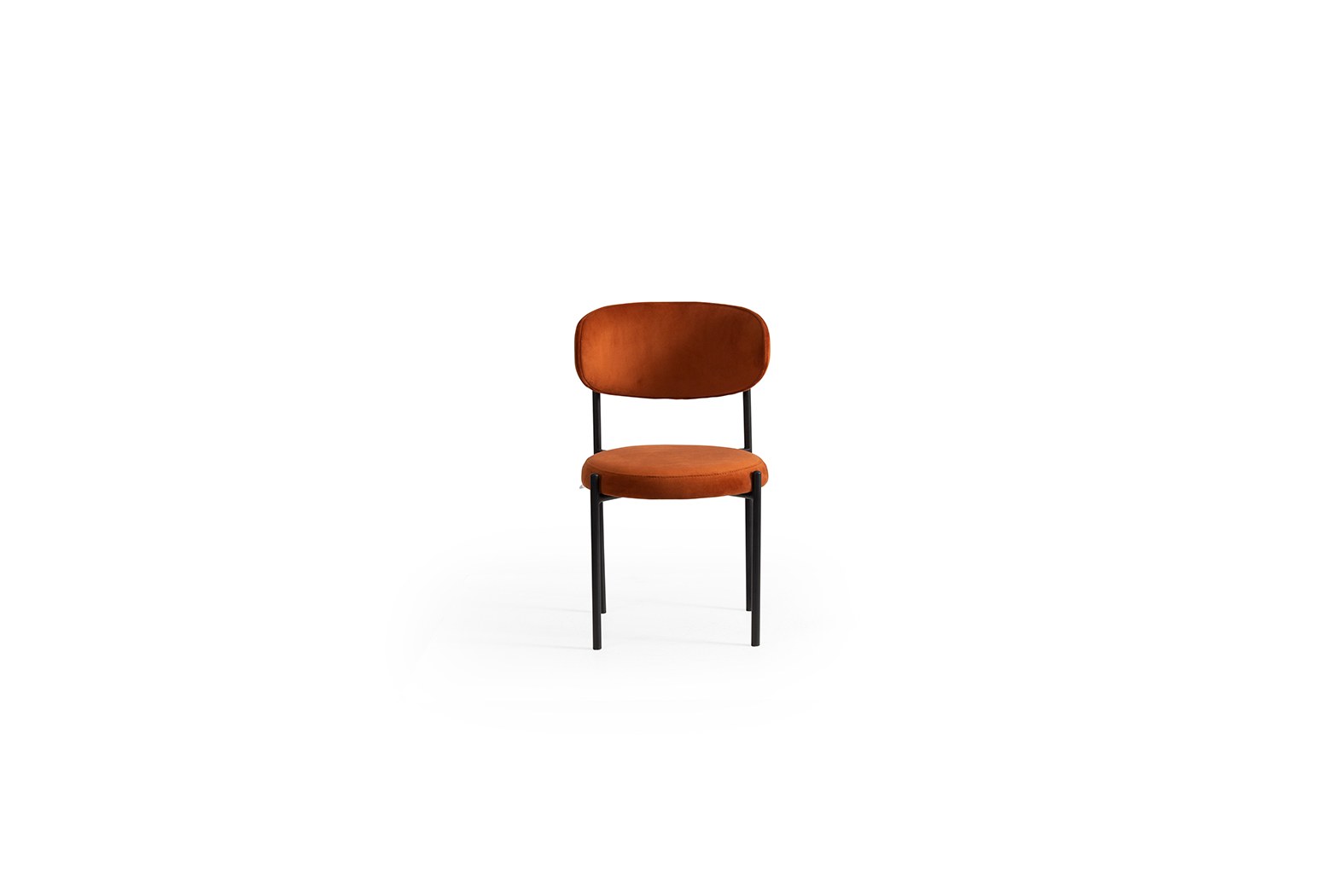 Oranger Stuhl Esszimmer Möbel Einsitzer Polsterstuhl Textil Stühle Neu Oranger Stuhl Esszimmer Möbel Einsitzer Polsterstuhl Textil Stühle Neu von JV Möbel