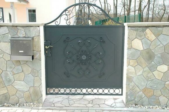 Pforte Garten Haus Klassischer Zaun Tür Pforte Modell 268 Garten Tore nach Maß von JV Möbel
