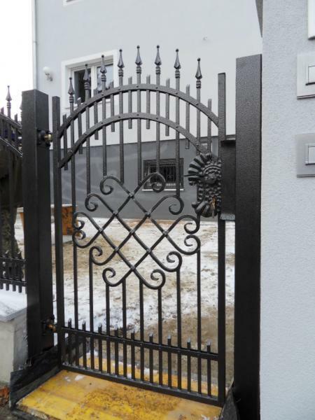 Pforte Garten Haus Klassischer Zaun Tuer Pforte Modell 308 von JV Möbel