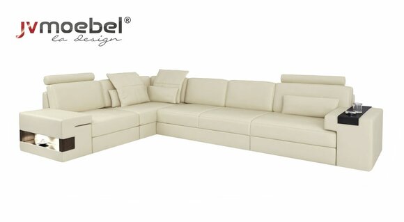 Polstermöbel Sofa Big Sofa Sofa Textil Möbel Schlafsofa Wohnzimmer L-Form Sofa Polstermöbel Sofa Big Sofa Sofa Textil Möbel Schlafsofa Wohnzimmer L-Form Sofa von JV Möbel