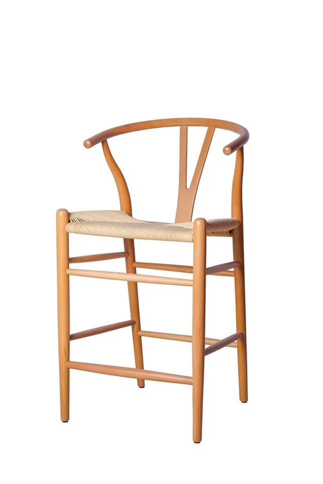 Polsterstuhl Moderne Design Textil Lehnstuhl Beige Esszimmer Luxus Möbel von JV Möbel
