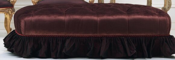 Pouf Fußhocker Rund Hocker Polsterhocker Sitzhocker Badhocker Hocker Ottomane von JV Möbel