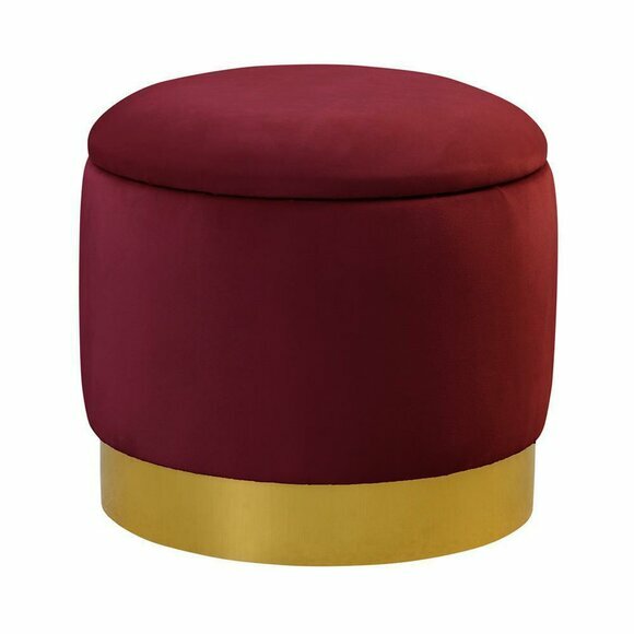 Pouf Fußhocker Rund Hocker Polsterhocker Sitzhocker Badhocker Hocker Truhe Bank Pouf Fußhocker Rund Hocker Polsterhocker Sitzhocker Badhocker Hocker Truhe Bank von JV Möbel