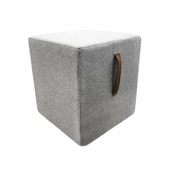 Pouf Fußhocker Rund Hocker Polsterhocker Sitzhocker Ottomane Hocker Würfel Neu von JV Möbel