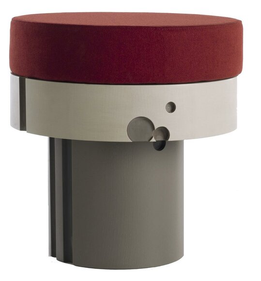 Pouf Fußhocker Sitz Hocker Polsterhocker Sitzhocker Edler designer Sitzbank Neu von JV Möbel