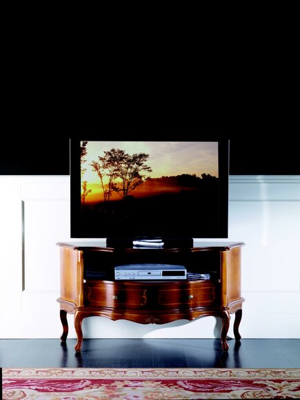 RTV Schrank Italienische Möbel Sideboard TV Lowboard Wohnzimmer Holz von JV Möbel