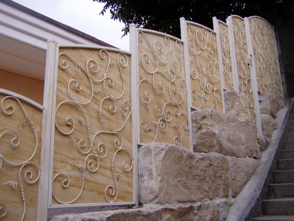 Railing Zaun Geländer Schmiedeeisen Handarbeit Klassische Zäune Garten M250 Neu Railing Zaun Geländer Schmiedeeisen Handarbeit Klassische Zäune Garten M250 Neu von JV Möbel
