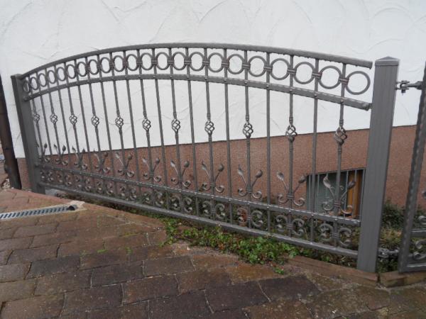 Railing Zaun Geländer Schmiedeeisen Handarbeit Klassische Zäune Garten M410 Neu von JV Möbel