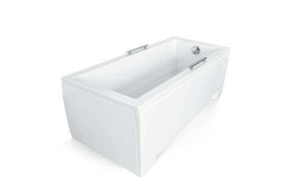 Rechteckige Badewanne Design Wanne Verkleidung Acrylwanne Wannen diverse Größen von JV Möbel