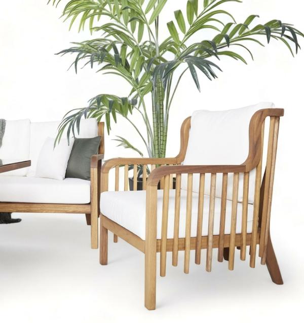 Relax Sessel Bequemer Gartensessel Designsessel Polstersessel Terrasse von JV Möbel