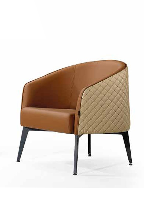 Relaxsessel Sofa Sessel Polstersessel Couch Lounge Büro Hotel Club Braun von JV Möbel