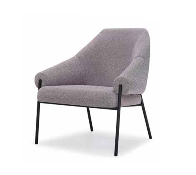 Relaxsessel Sofa Sessel Polstersessel Couch Lounge Büro Hotel Club Grau von JV Möbel