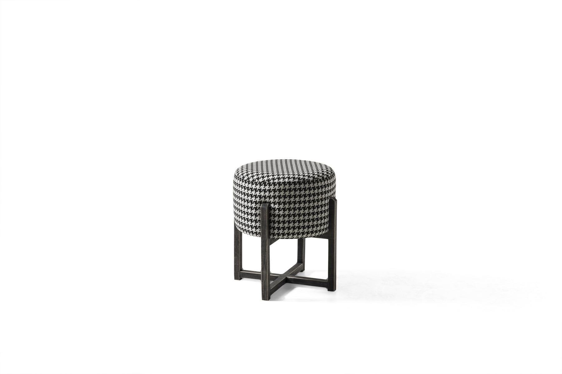 Rund Hocker Designer Modern Hocker Fußhocker Beistellhocker Polster Rund Hocker Designer Modern Hocker Fußhocker Beistellhocker Polster von JV Möbel