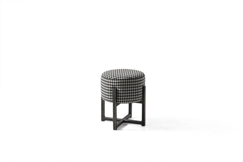 Rund Hocker Designer Modern Hocker Fußhocker Beistellhocker Polster von JV Möbel