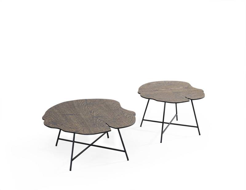 Rund Luxus Couchtische Design Tische Möbel Wohnzimmer 3x Couchtische von JV Möbel