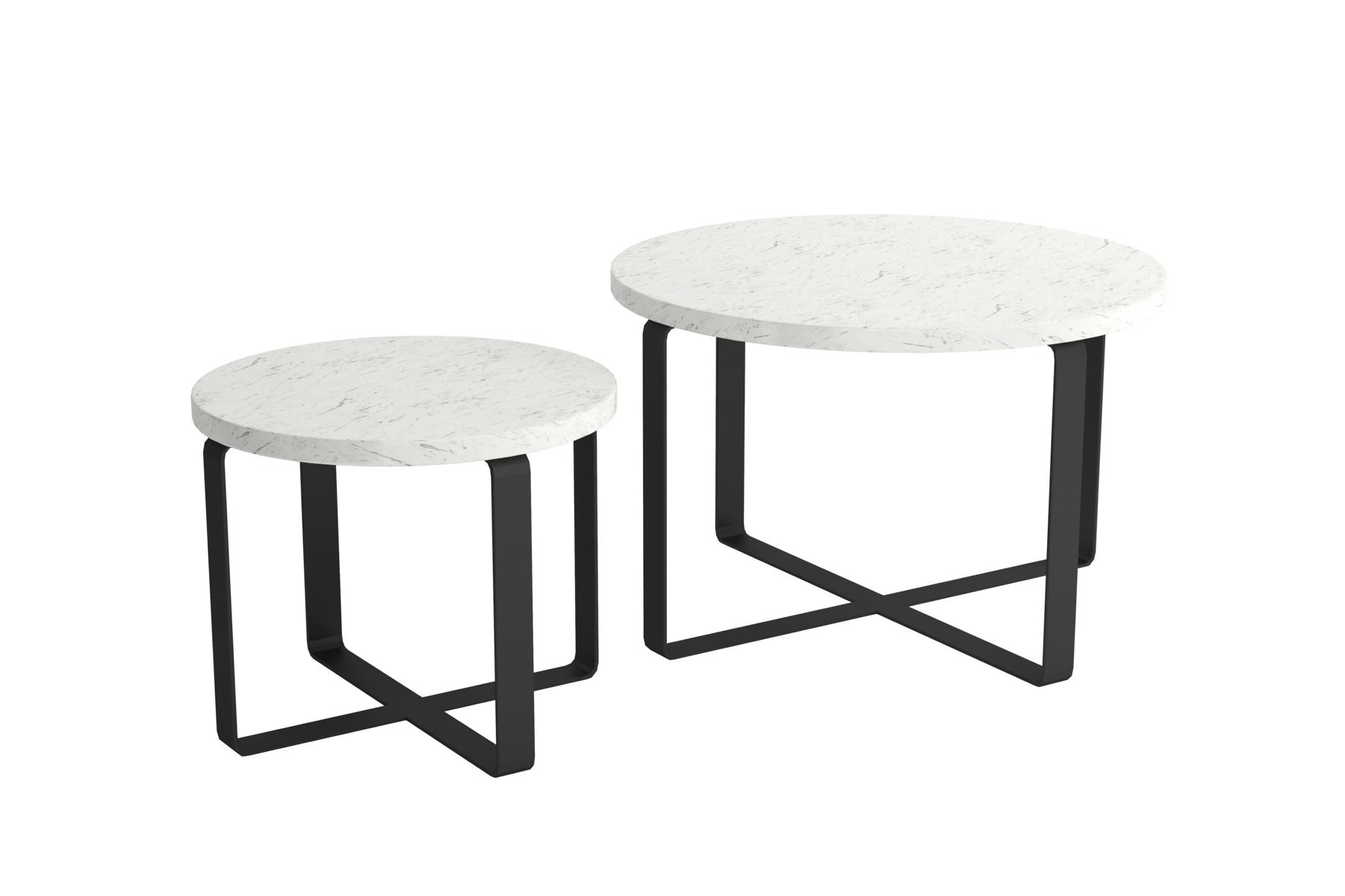 Rund Luxus Tisch Couchtisch Design Tische Style Möbel Wohnzimmer 2x Couchtisch Rund Luxus Tisch Couchtisch Design Tische Style Möbel Wohnzimmer 2x Couchtisch von JV Möbel