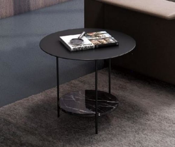 Runder Beistelltisch Tisch Couchtisch Sofa Wohnzimmer Design Tische Rund von JV Möbel