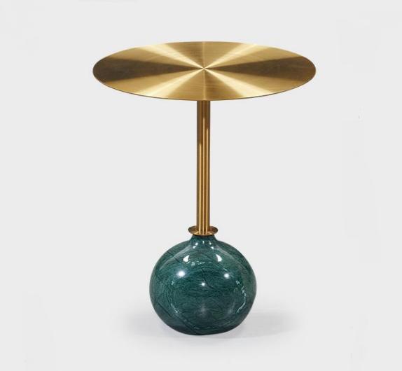 Runder Gold Beistelltisch Couchtisch Schlafzimmer Kommode Tische Konsole Runder Gold Beistelltisch Couchtisch Schlafzimmer Kommode Tische Konsole von JV Möbel