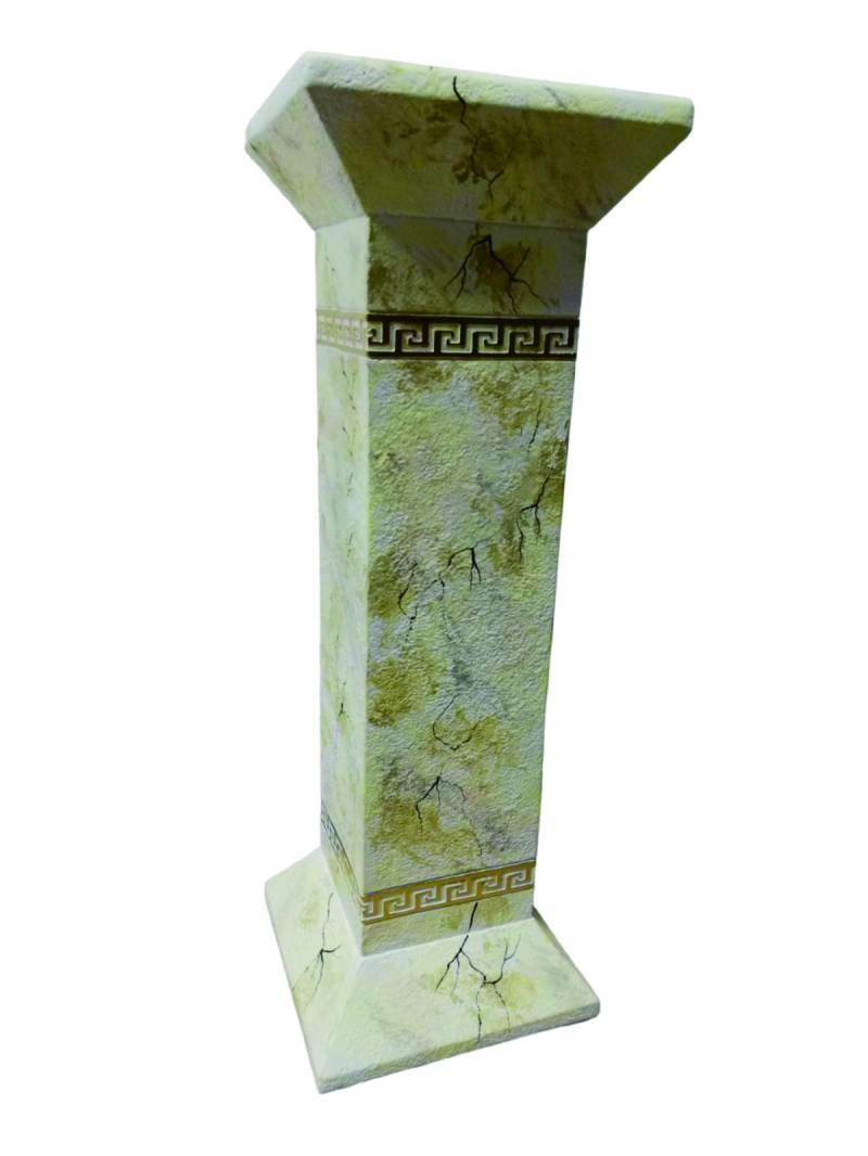 Säule Römische Säulen Marmor Skulptur Figur Deko Dekoration Ständer von JV Möbel