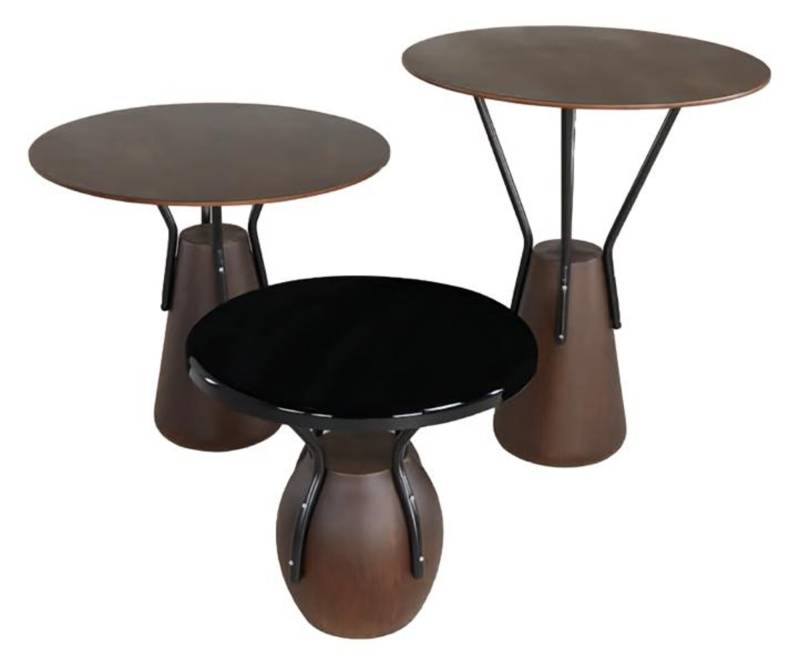 Salontisch Kaffeetisch Klubtisch Sofatisch Loungetisch Beistelltisch 3er Set von JV Möbel