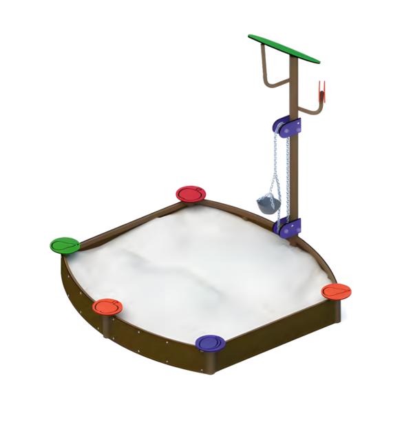 Sandkasten Spielbereich Spielgehege Sandzone Buddelbereich Sandspielzone von JV Möbel